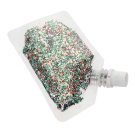 Outanaya Mermaid Glitter Gel Sequins: Face Hair Body Mermaid Festival Makeup Gras Sparkles Body Hair Glitter Sequins Face Paint Supplies