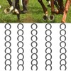 10 Sets High Quality Q235 Forged Steel Horseshoes Equestrian Sport