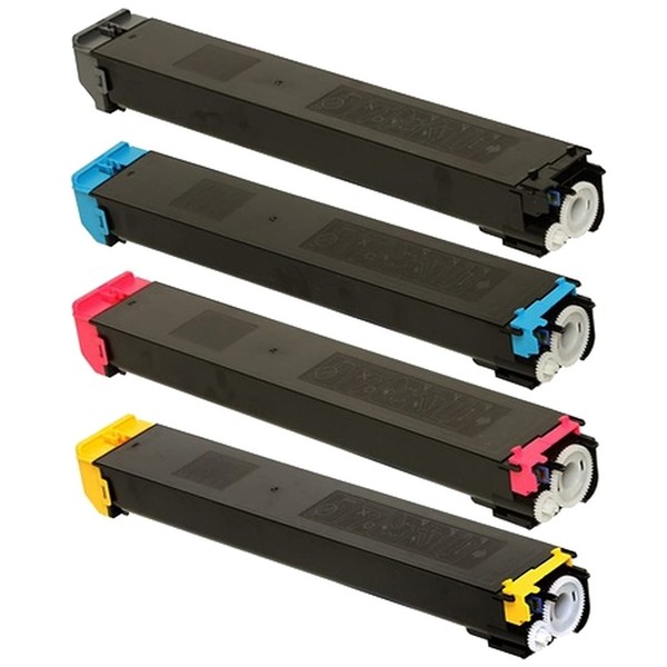 MX-2610N Sharp Toner Set (4-Color) MX2610 Black, Cyan, Magenta, Yellow,