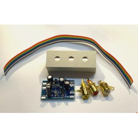 Unbranded/Generic Intellivision II / 2 composite video mod board & back panel NO CUT / NO DRILL