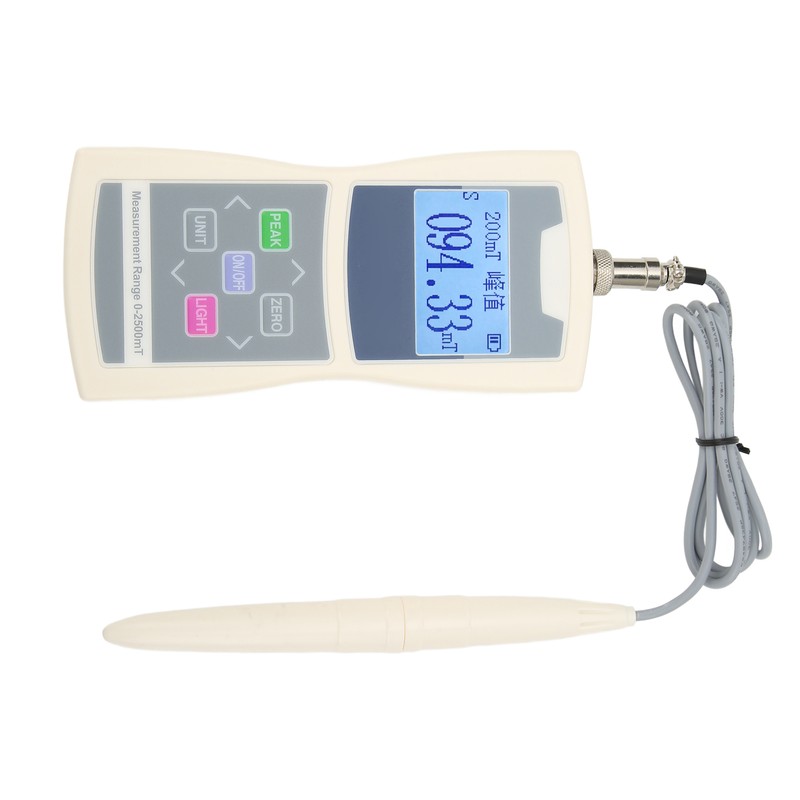 Surface Magnetic Field Detector High Accuracy Handheld Gauss Meter Digital