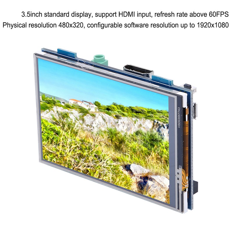 3.5in Display Panel Resistance Touch Support HDMI Audio Output MPI3508