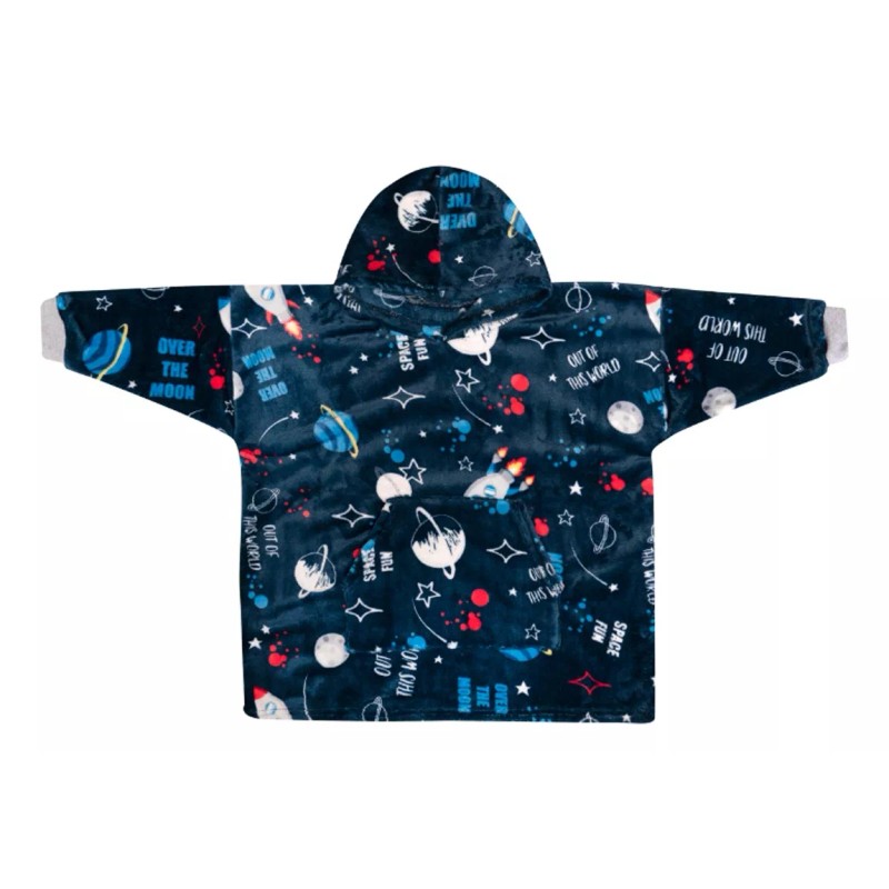 Chiqui Mundo Sudadera Cobija Afelpada Niño Galaxy Calientita Suave