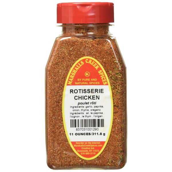 Marshall’s Creek Spices Rotisserie Chicken Seasoning, No Salt, 11 Ounce