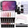 Nail Extension Gel Set Nail Enhancement Extension Kit with Nail