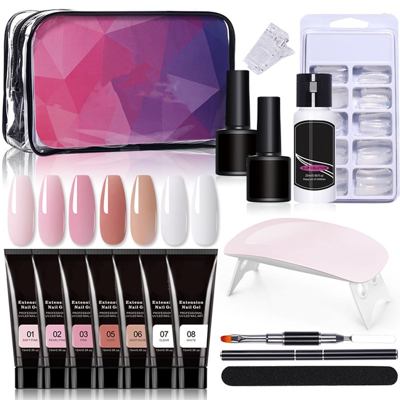 Nail Extension Gel Set Nail Enhancement Extension Kit with Nail
