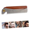 TOVINANNA Multi-function Men's Grooming Tool Portable Folding Comb Beard Styler