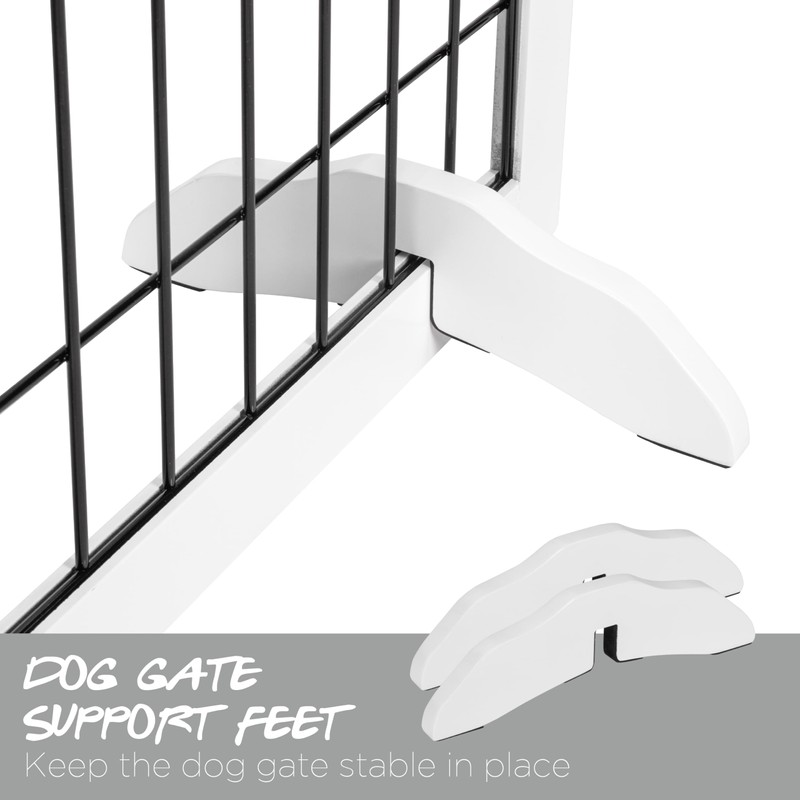 PAWLAND Support Feet for 360 Degree Configurable Dog gate Gate