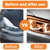 1 Pcs Car HeadLight Tint Film 12 X 48inch,Cuttable&Stretchability Car