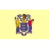 NEW JERSEY STATE PREMIUM PRINTED FLAG 100% POLYESTER 3X5 FEET WITH METAL EYELETS