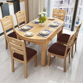 Homaxy Stretch Spandex Jacquard Dining Chair Seat Covers, Removable, Washable, Anti-Dust Dining Chair Seat Cushion, Covers