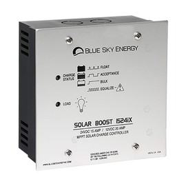 Blue Sky Energy Solar Boost SB1524iX MPPT Charge Controller 20A/15A, 12V/24V battery, Dual Battery charge or 20A LVD Load Output