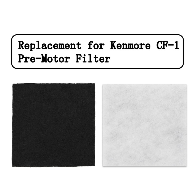 8-Pack CF-1 Foam Filters Compatible with Kenmore Sears Progressive, Progressive