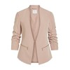 Vila Women’s 3/4-Sleeve Blazer, Misty Rose