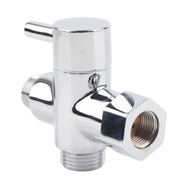3Way Faucet Diverter Valve Bathroom Shower Parts for Handheld Showerhead Fixed Spray Head3/8 Water Separator D