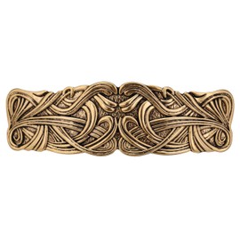 KKJOY Vintage Metal Hair Clip, Gold, Celtic Knot Hair Clip, Large, Swirl Hair Pins, Gothic Hair Clips, Ladies, Bridal Hair Accessories, Wedding, Banana Clip for Women and Girls