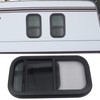 TBVECHI Camper Window, Universal Camper Teardrop Windows Teardrop Black RV