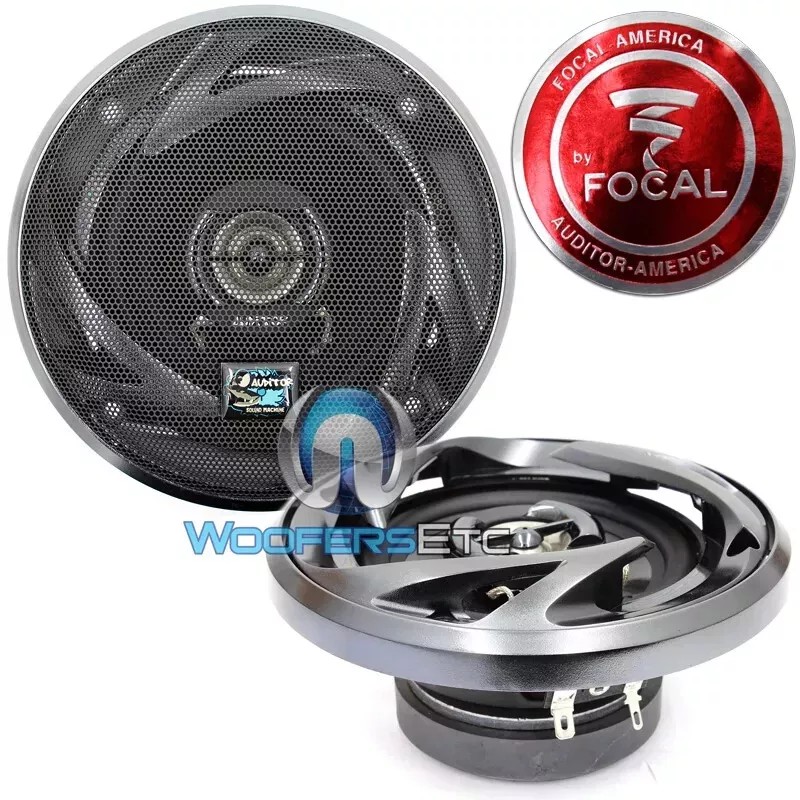 Focal pkg FOCAL AUDITOR RIP-100C 2-WAY CAR 4" COAXIAL SPEAKERS