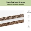 KmaxShip 12 Inch Cake Drum Round, 1-Pack, 1/2" Thick Sturdy