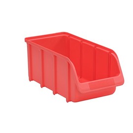 huenersdorff 683100 Size 3/L PP Storage Bin - Red