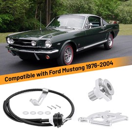 Clutch Quadrant Cable Kit for 1996-2004 Ford Mustang Endxedo Aluminum Triple Hook Clutch Quadrant Firewall Adjuster Kit