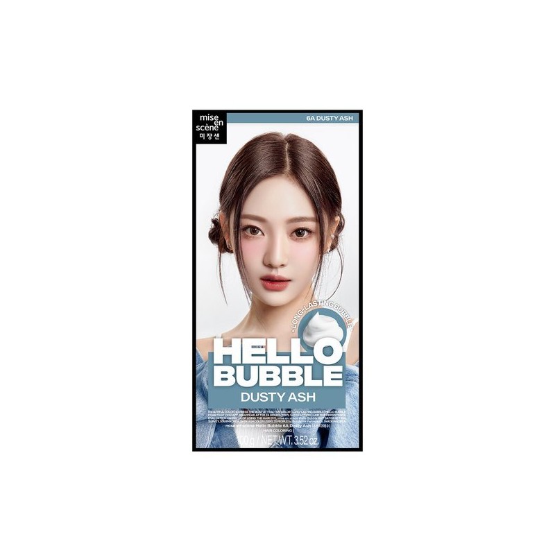 Mise-en-scène 미쟝센 뉴 헬로버블 6A 더스티애쉬 100g Mise en Scène