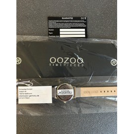 Oozoo Timepieces C11210_C11219_Parent Men's Watch | High-Quality Watch for Men | Elegant Analogue Men's Watch in Round, White (aluminium), Strap.