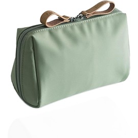 Cosmetiquera para Maquillaje,Bolsa de Cosméticos de Viaje,Bolsa de Cosméticos,Estuche de Cosméticos de Viaje,Mini Bolso Portátil,Bolsa de Cosméticos Impermeable con Compartimentos,Verde