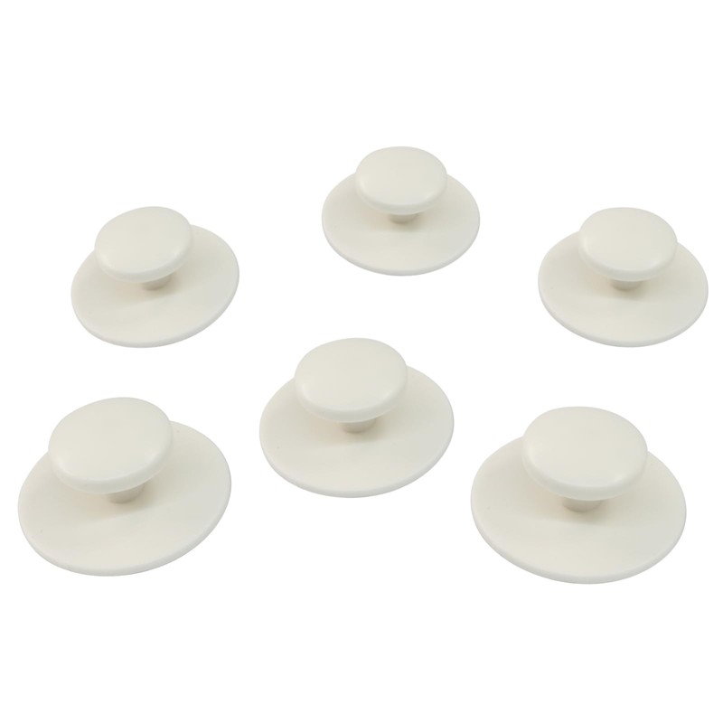 Hordion 30 Pcs Self Adhesive Cabinet Knobs, Self-Stick Dresser Handles