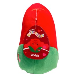 Squishmallows Kellytoy Valentines D Squad Plush Toys Soft Plush Animal (8" Walsh The Rose)