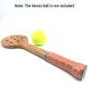 Wooden Tennis Spoon Sticking Practice Tennis Racket Tennis Sweet Spot