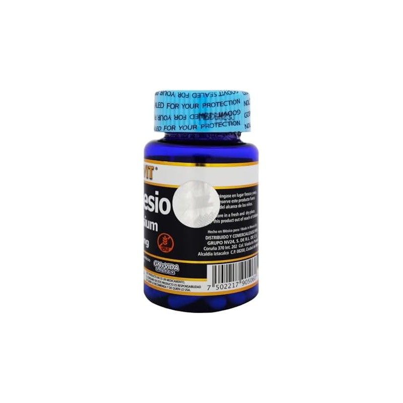 GNVIDA-GODVIT - Suplemento Alimenticio Cápsulas Magnesio c30 de 500 mg