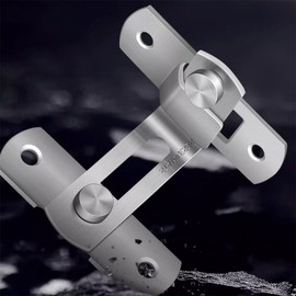 Front Door Security Latch Double Lock 180-Degree Corner Latch 3ea