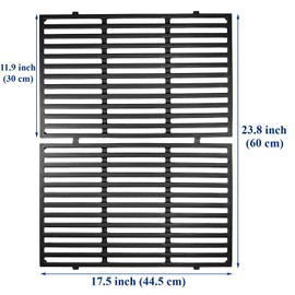 Grill Grates for Weber Spirit e310, 17.5" Grates for Weber Spirit I & II 300 Series, Spirit E/S-310, E/S-320, E/S-330, Spirit 700, Genesis 1000-3500, Genesis Silver Gold Platinum B/C, 7638 7639