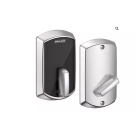 Schlage Control Smart Deadbolt with Greenwich Trim - Satin Chrome (BE467F GRW...