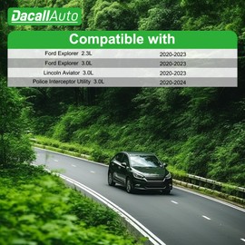 Dacall Engine & Cabin Air Filter Set for Ford Explorer 2.3L/3.0L (2020-2023); for Lincoln Aviator 3.0L (2020-2023); for Police Interceptor Utility 3.0L (2020-2024); Replace 7T4Z9601A, JX6Z9601A