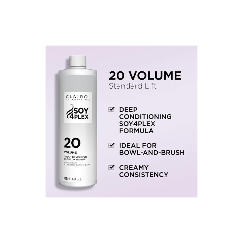 Clairol Professional 20 Volume Premium Creme Dedicated Developer by Clairol
