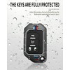 YONUFI for Jeep Key Fob Cover Metal key Case Compatible