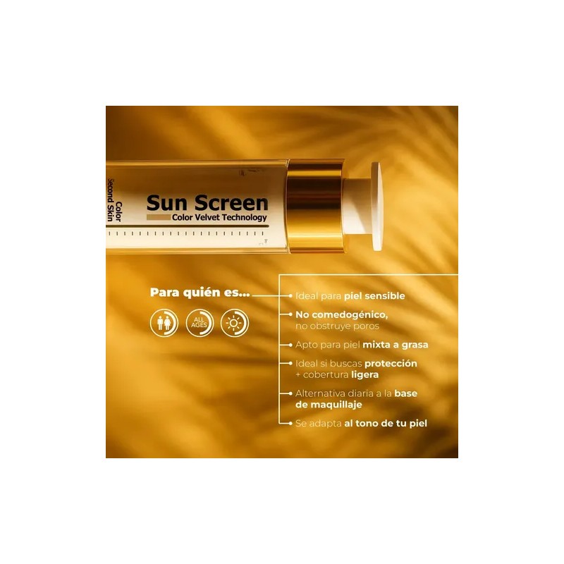 Frezyderm Protector Solar Sun Screen Spf 50 Color Velvet Face