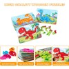 Wooden Puzzle, 3D Wooden Puzzle for Children, Dinosaur Toy, Wooden