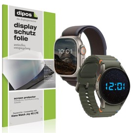 dipos I 6x Schutzfolie matt passend für Kiano Watch Joy 4G LTE Folie Displayschutzfolie, Ultra-Dünn, Case-Friendly, Fingerprint-Kompatibel