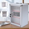 24 Slots Cell Phones Storage Cabinet with a Locked,Aluminum Alloy