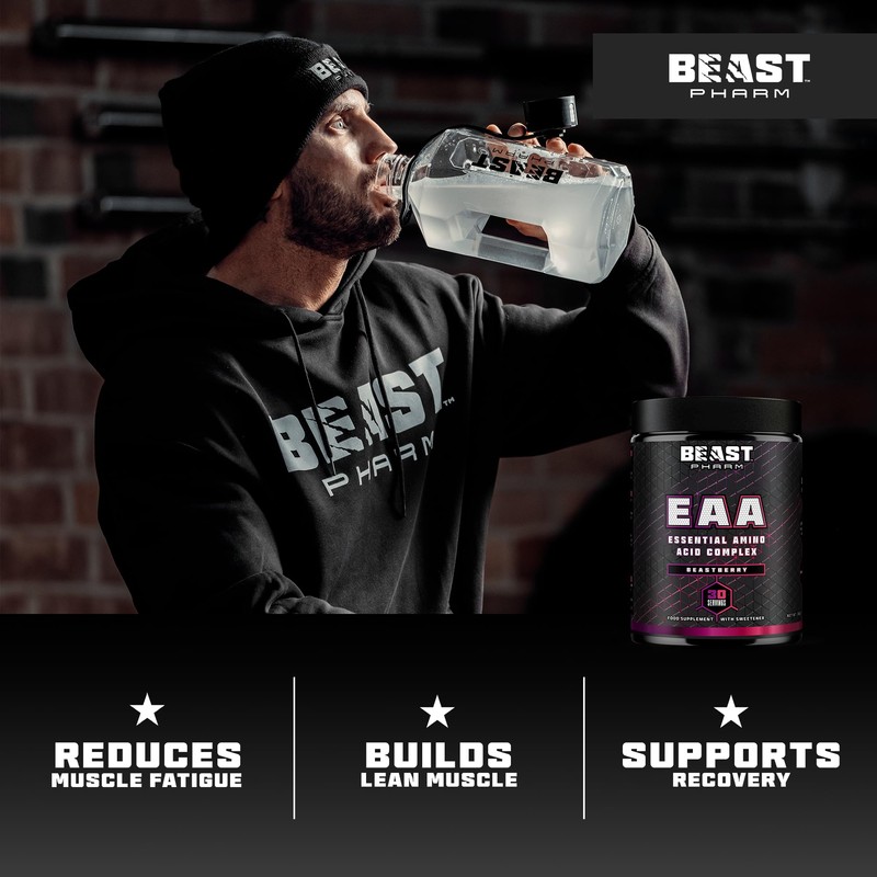 Beast Pharm Beast Pharm EAA Amino Acids, 30 Servings Enhanced
