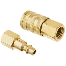BOSTITCH IHKIT-14F Industrial 1/4-Inch Series Hose Coupler Kit with 1/4-Inch NPT Thread