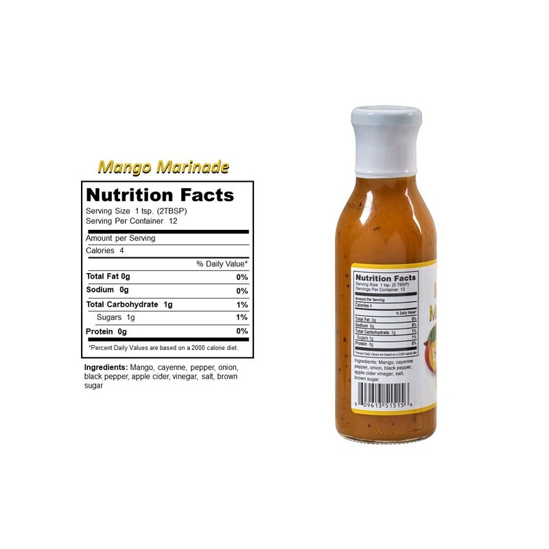 Branford's Originals, Mango Marinade, 12 oz