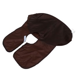 FOMIYES Portable Hair Cut Cape Waterproof Shaving Cape Multipurpose Hairdressing Umbrella Cloak