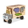 Melissa & Doug Animal Rescue Shape-Sorting Truck - Wooden Toy