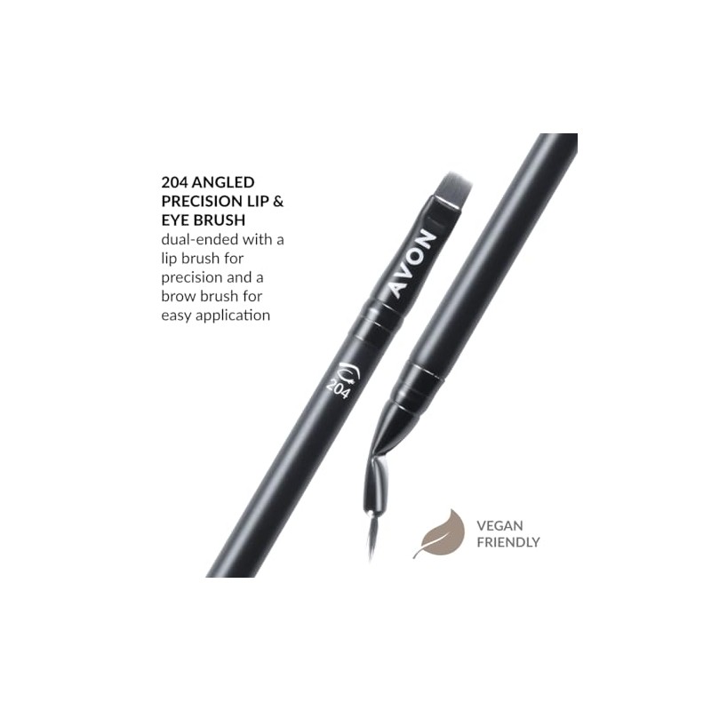 Avon Angled Precision Lip & Eye Brush, with Lip Brush