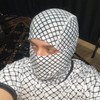 Keffiyeh Balaclava - Colour: Pink