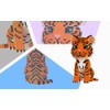 BDYDT Animal Tiger Micro Building Blocks Set（6488PCS） Gift for Adults